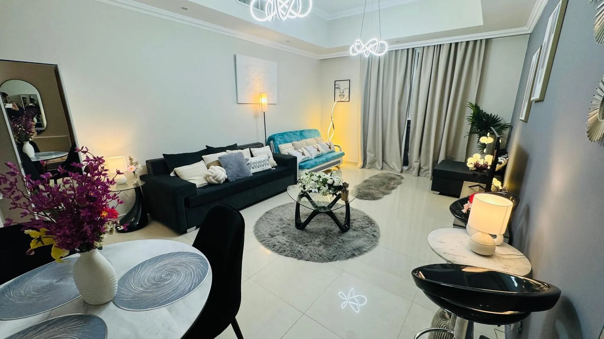 Modern Accommodations In Dunya Dubai'S Heart, Dubai Mall, Dubai Fountain And Burj Khalifa Getaway, Spectacular Views, 3-5 Minutes To Dubai Mall, Dubai Fountain & Burj Khalifa Appartement